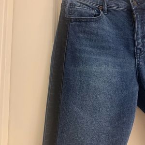 Francesca’s mid rise skinny two toned jeans
